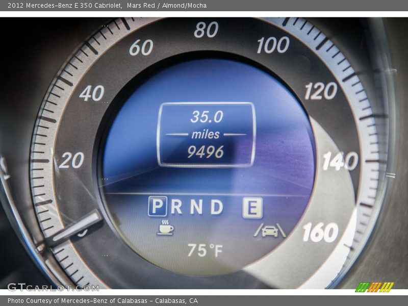 Mars Red / Almond/Mocha 2012 Mercedes-Benz E 350 Cabriolet