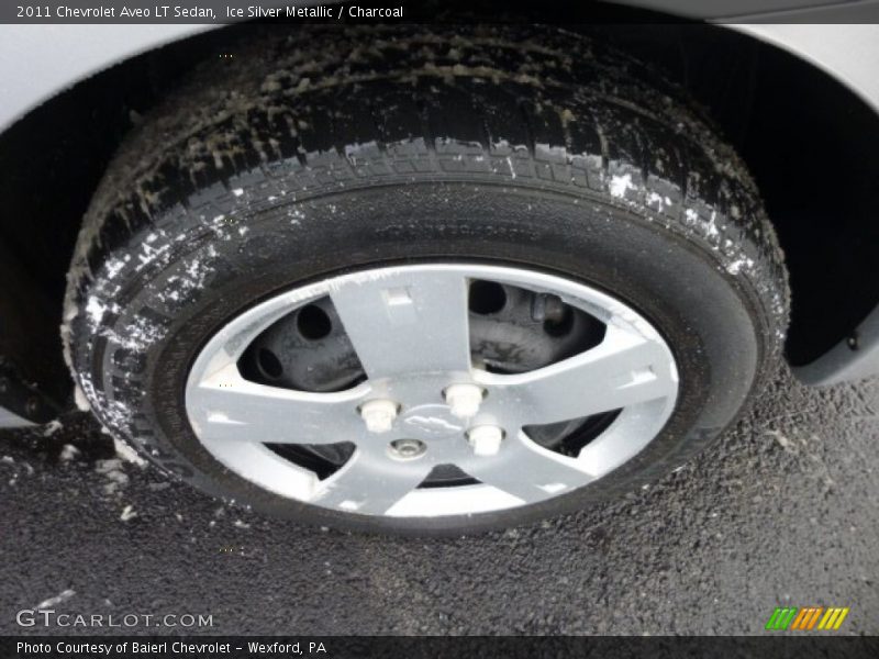 Ice Silver Metallic / Charcoal 2011 Chevrolet Aveo LT Sedan