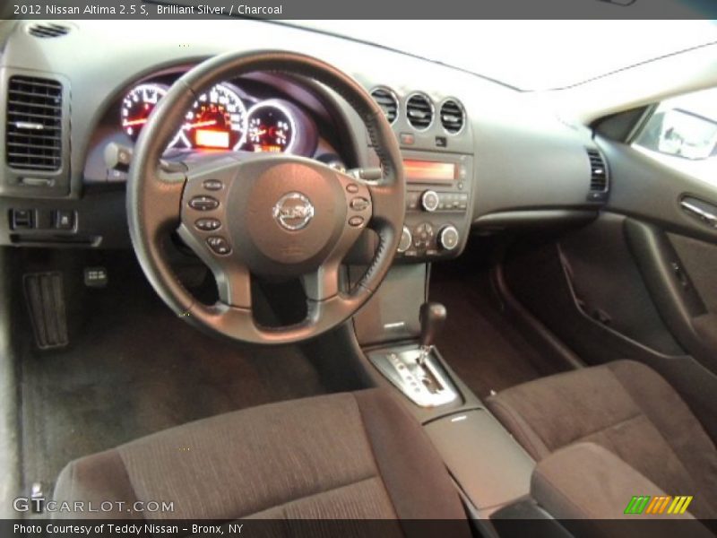Brilliant Silver / Charcoal 2012 Nissan Altima 2.5 S