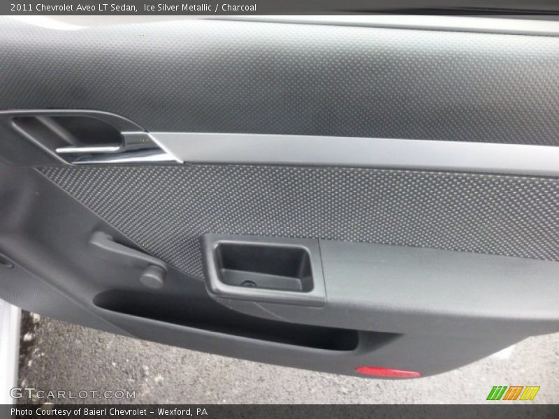 Ice Silver Metallic / Charcoal 2011 Chevrolet Aveo LT Sedan