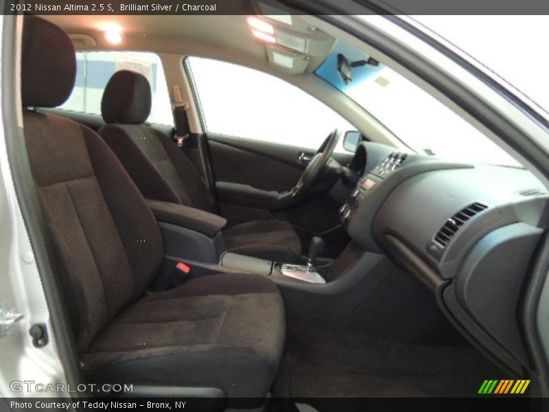 Brilliant Silver / Charcoal 2012 Nissan Altima 2.5 S