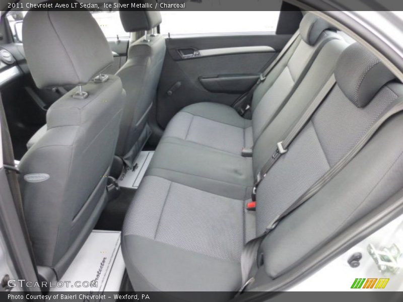 Ice Silver Metallic / Charcoal 2011 Chevrolet Aveo LT Sedan