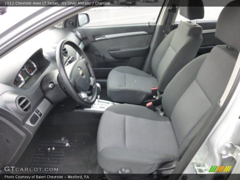 Ice Silver Metallic / Charcoal 2011 Chevrolet Aveo LT Sedan
