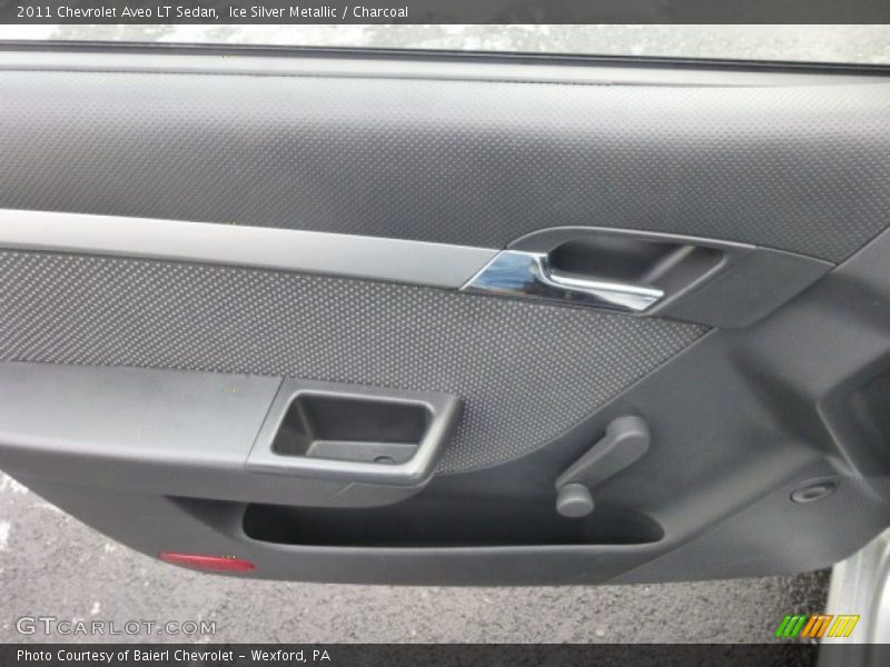 Ice Silver Metallic / Charcoal 2011 Chevrolet Aveo LT Sedan