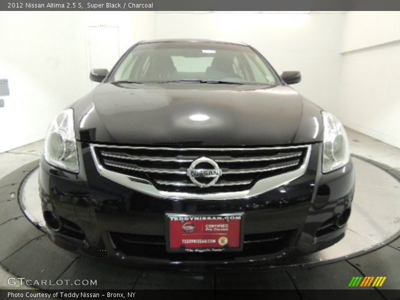 Super Black / Charcoal 2012 Nissan Altima 2.5 S