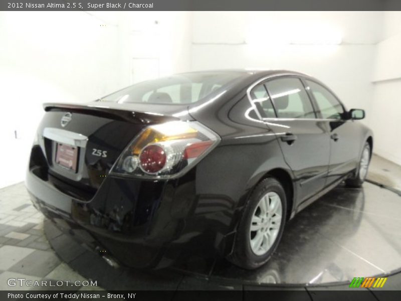 Super Black / Charcoal 2012 Nissan Altima 2.5 S