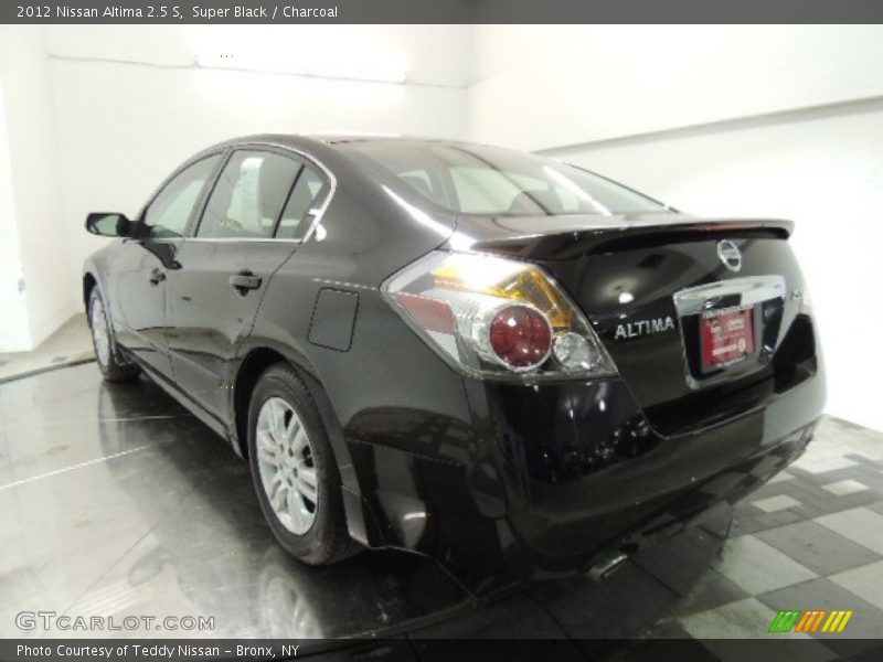 Super Black / Charcoal 2012 Nissan Altima 2.5 S