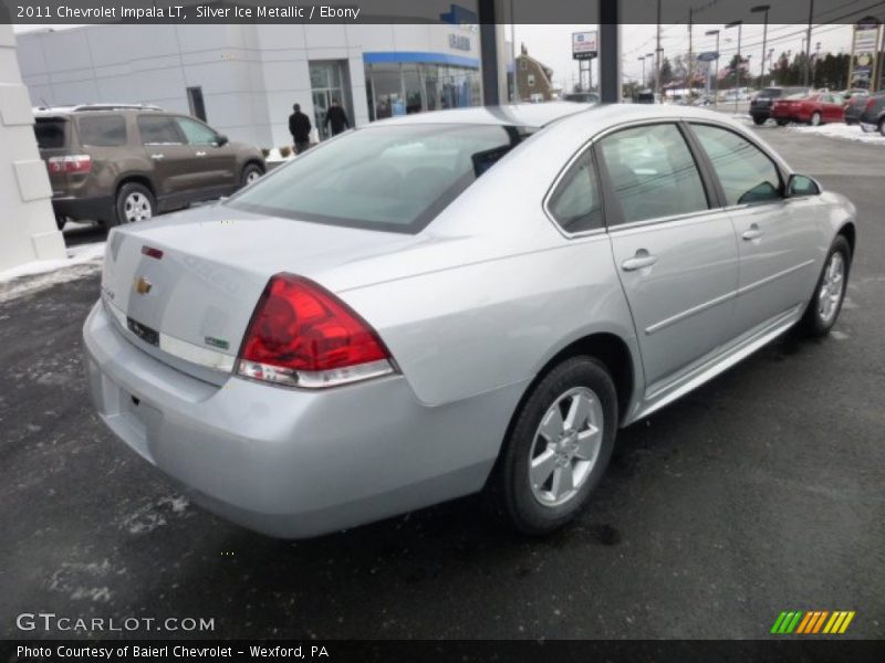 Silver Ice Metallic / Ebony 2011 Chevrolet Impala LT