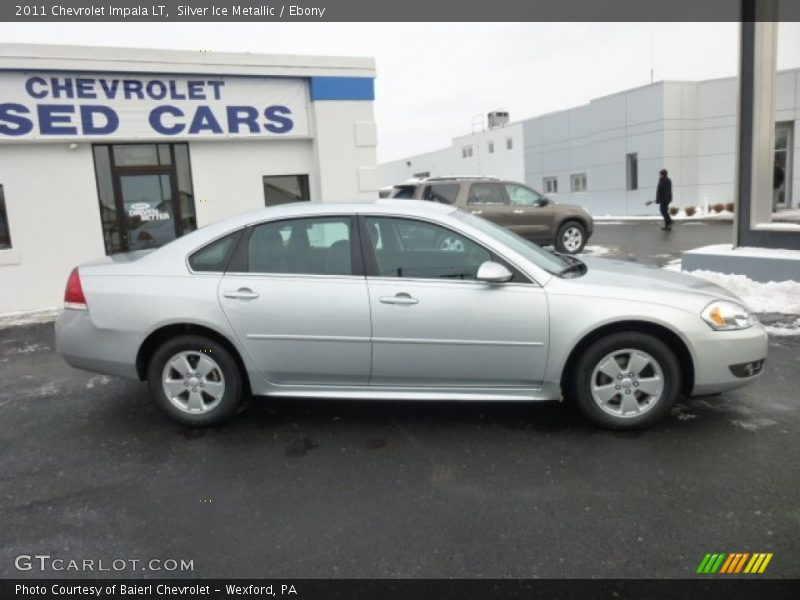 Silver Ice Metallic / Ebony 2011 Chevrolet Impala LT