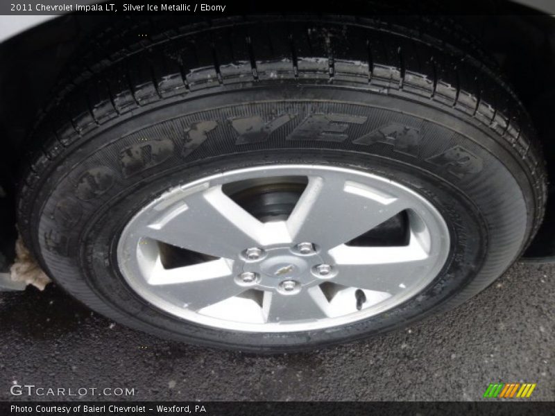 Silver Ice Metallic / Ebony 2011 Chevrolet Impala LT