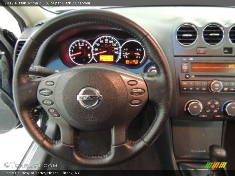 Super Black / Charcoal 2012 Nissan Altima 2.5 S