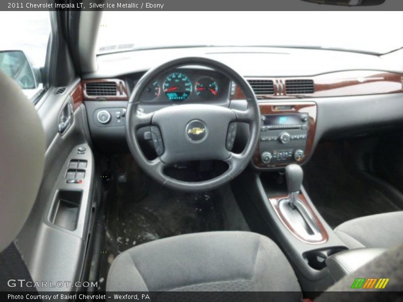 Silver Ice Metallic / Ebony 2011 Chevrolet Impala LT