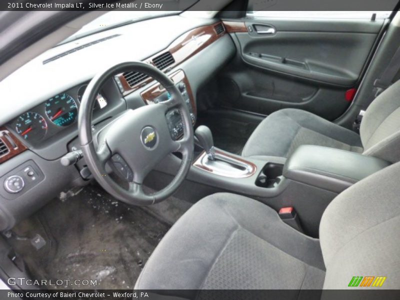 Silver Ice Metallic / Ebony 2011 Chevrolet Impala LT