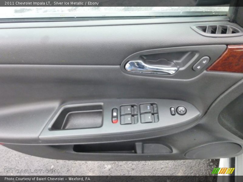 Silver Ice Metallic / Ebony 2011 Chevrolet Impala LT