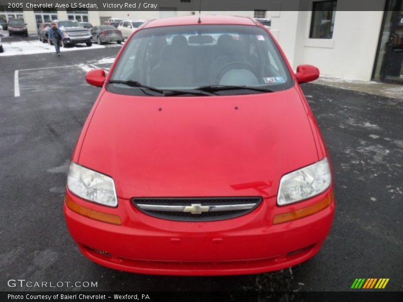  2005 Aveo LS Sedan Victory Red
