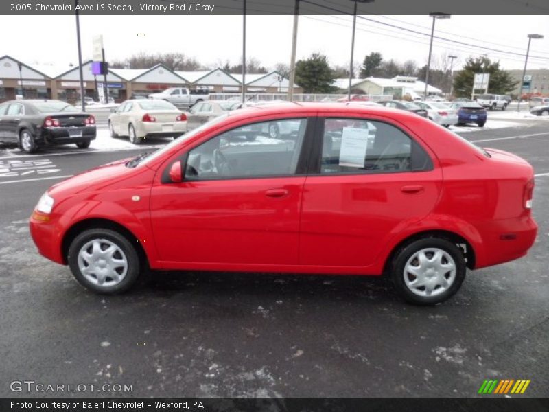  2005 Aveo LS Sedan Victory Red