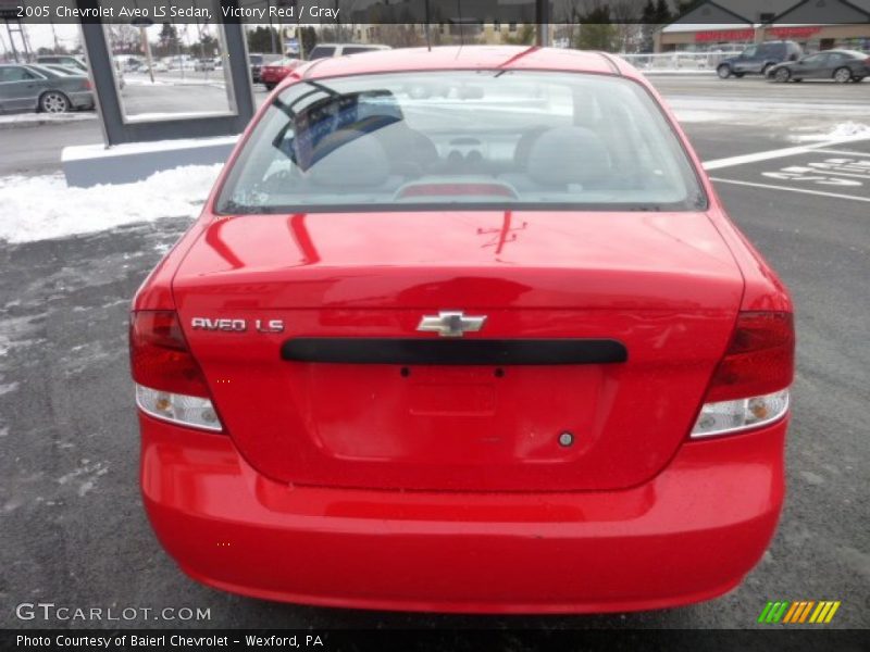  2005 Aveo LS Sedan Victory Red