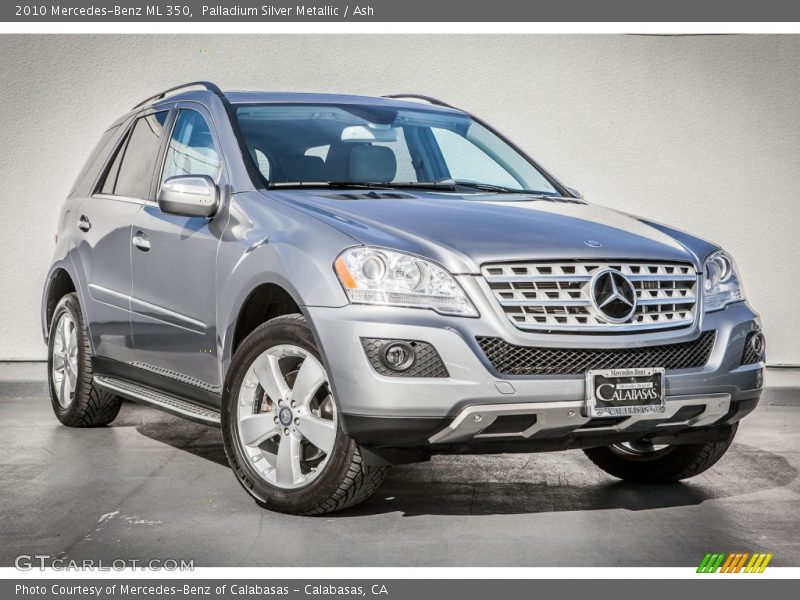 Palladium Silver Metallic / Ash 2010 Mercedes-Benz ML 350