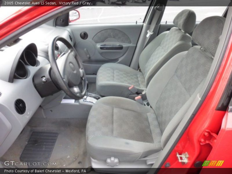 Front Seat of 2005 Aveo LS Sedan