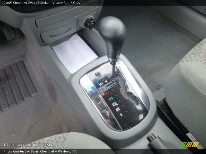  2005 Aveo LS Sedan 4 Speed Automatic Shifter