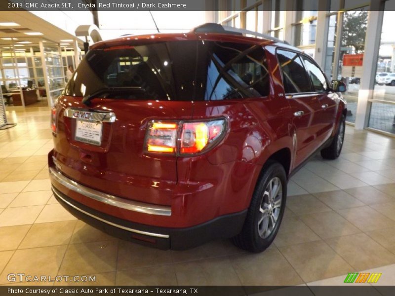 Crystal Red Tintcoat / Dark Cashmere 2013 GMC Acadia SLT