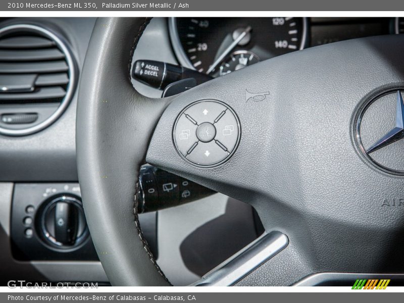 Palladium Silver Metallic / Ash 2010 Mercedes-Benz ML 350