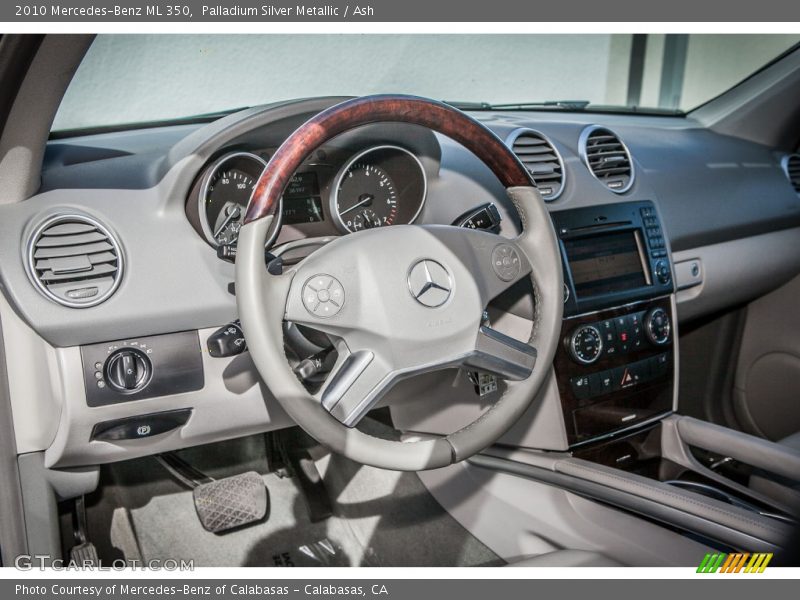 Palladium Silver Metallic / Ash 2010 Mercedes-Benz ML 350
