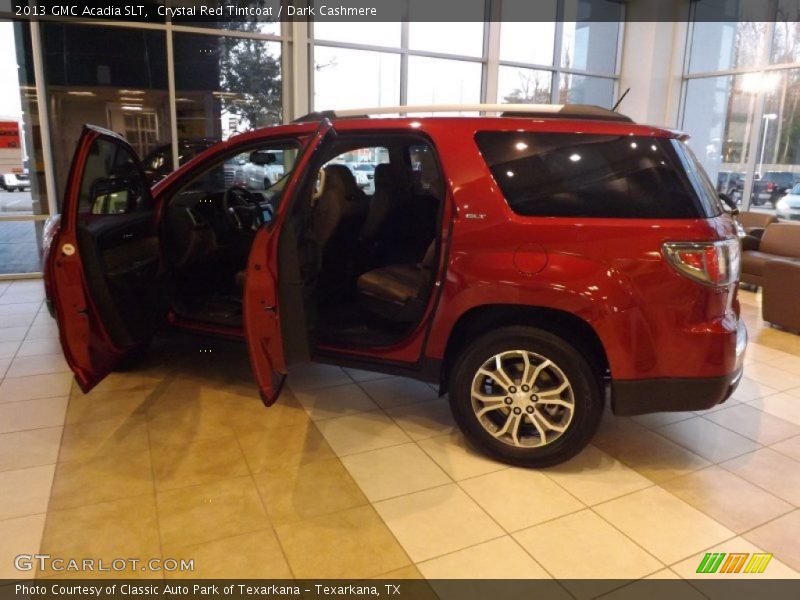 Crystal Red Tintcoat / Dark Cashmere 2013 GMC Acadia SLT