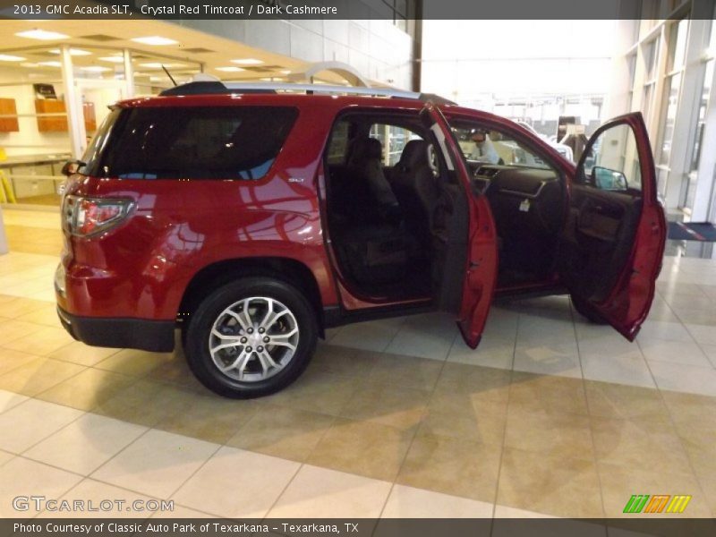 Crystal Red Tintcoat / Dark Cashmere 2013 GMC Acadia SLT
