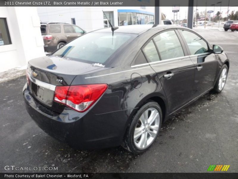 Black Granite Metallic / Jet Black Leather 2011 Chevrolet Cruze LTZ