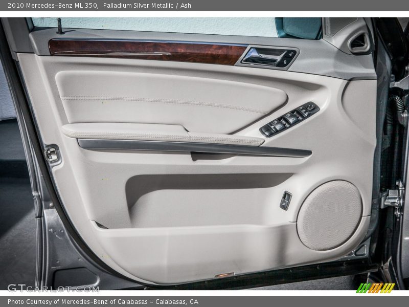 Palladium Silver Metallic / Ash 2010 Mercedes-Benz ML 350