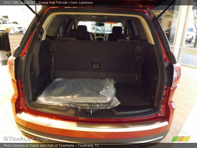 Crystal Red Tintcoat / Dark Cashmere 2013 GMC Acadia SLT