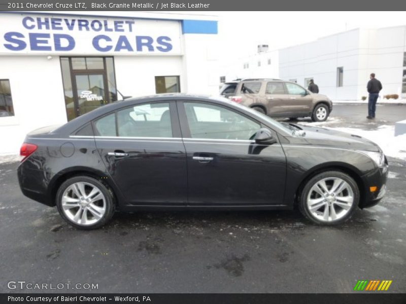 Black Granite Metallic / Jet Black Leather 2011 Chevrolet Cruze LTZ