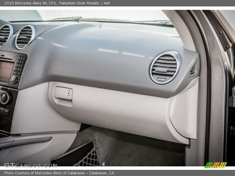 Palladium Silver Metallic / Ash 2010 Mercedes-Benz ML 350
