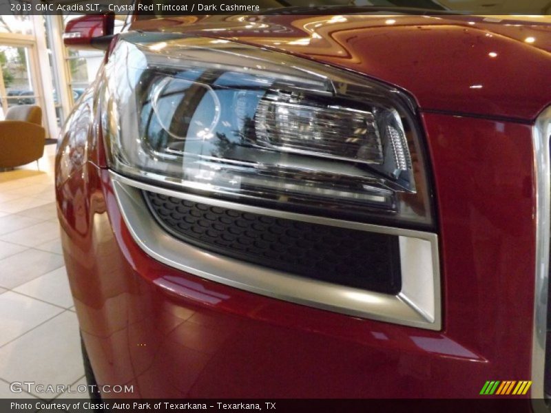 Crystal Red Tintcoat / Dark Cashmere 2013 GMC Acadia SLT