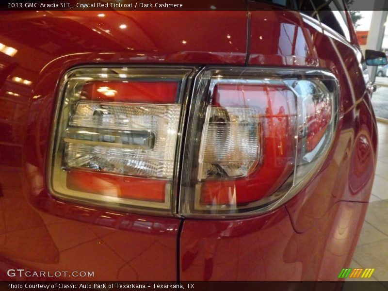 Crystal Red Tintcoat / Dark Cashmere 2013 GMC Acadia SLT