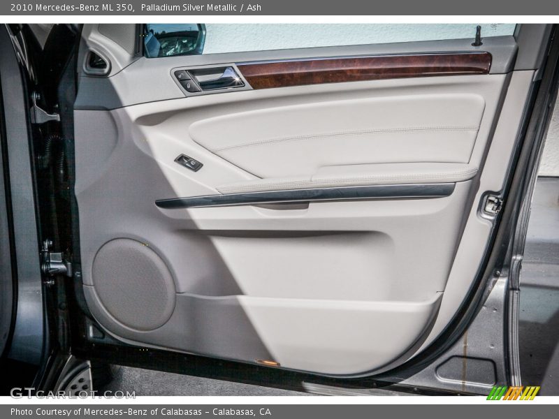 Palladium Silver Metallic / Ash 2010 Mercedes-Benz ML 350
