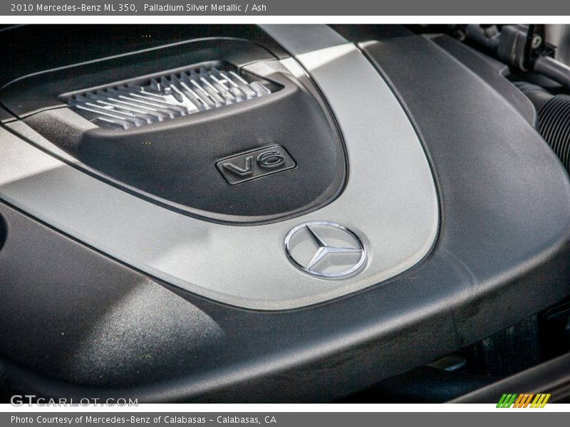 Palladium Silver Metallic / Ash 2010 Mercedes-Benz ML 350