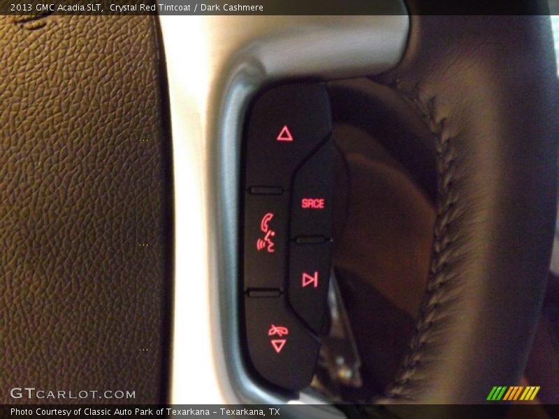 Crystal Red Tintcoat / Dark Cashmere 2013 GMC Acadia SLT