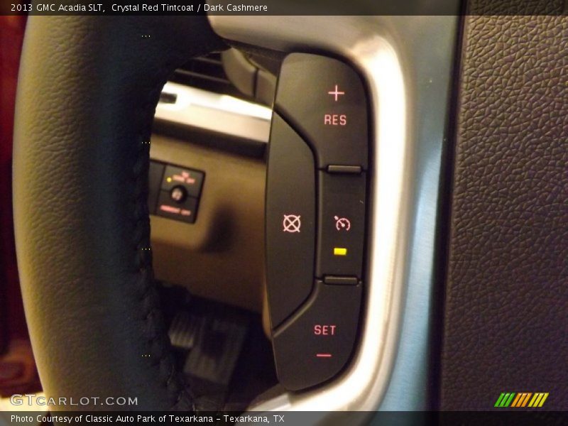 Crystal Red Tintcoat / Dark Cashmere 2013 GMC Acadia SLT