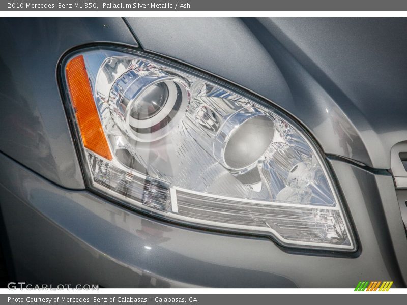 Palladium Silver Metallic / Ash 2010 Mercedes-Benz ML 350