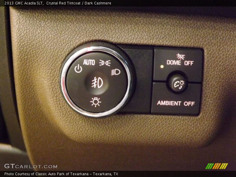Crystal Red Tintcoat / Dark Cashmere 2013 GMC Acadia SLT