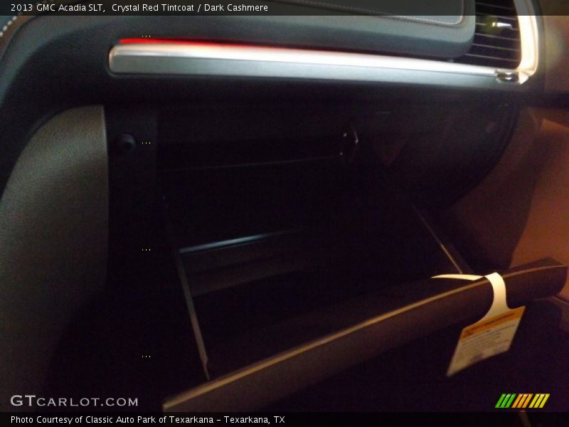 Crystal Red Tintcoat / Dark Cashmere 2013 GMC Acadia SLT