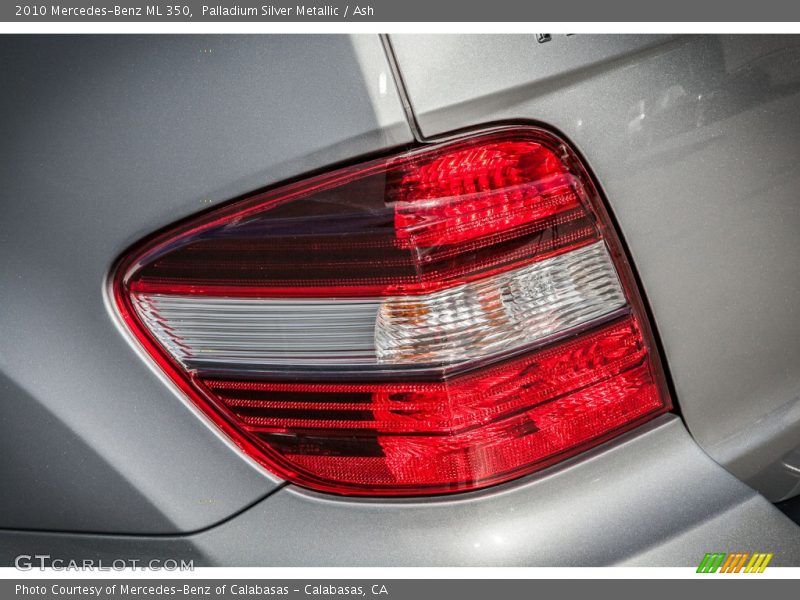 Palladium Silver Metallic / Ash 2010 Mercedes-Benz ML 350