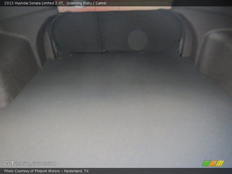 Sparkling Ruby / Camel 2013 Hyundai Sonata Limited 2.0T