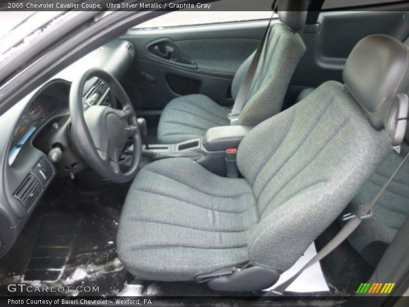 Front Seat of 2005 Cavalier Coupe