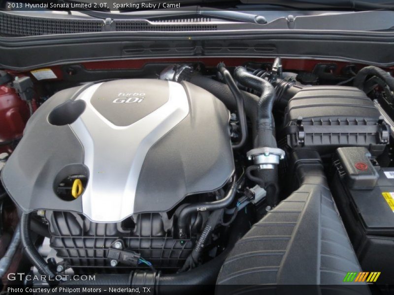 Sparkling Ruby / Camel 2013 Hyundai Sonata Limited 2.0T