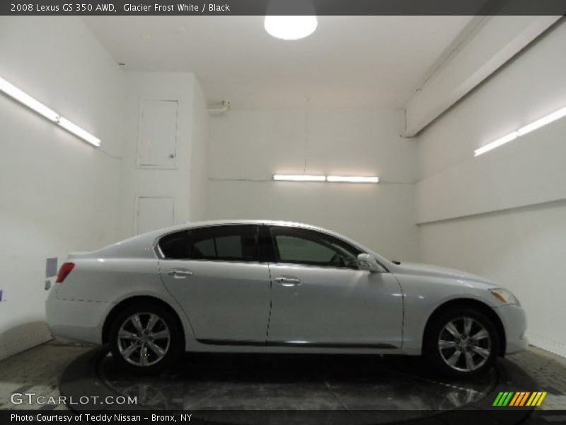 Glacier Frost White / Black 2008 Lexus GS 350 AWD