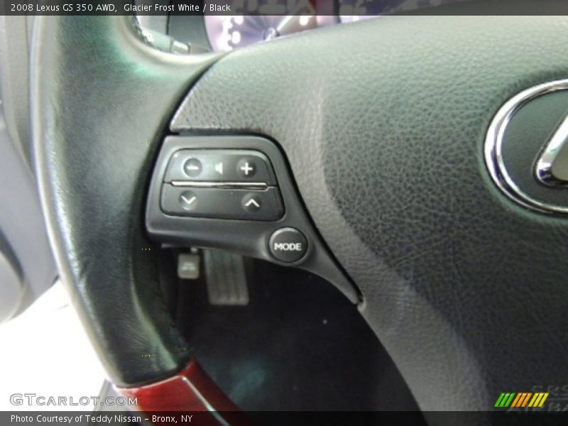 Glacier Frost White / Black 2008 Lexus GS 350 AWD
