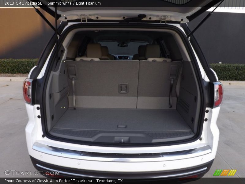  2013 Acadia SLT Trunk